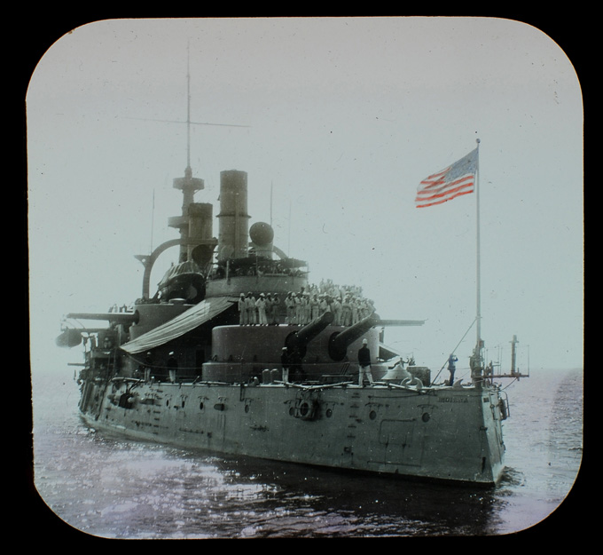 U.S. Battleship 'Indiana'