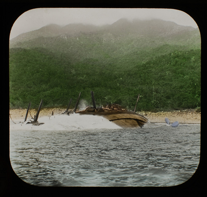 Wreck of the 'Cristobal Colon'